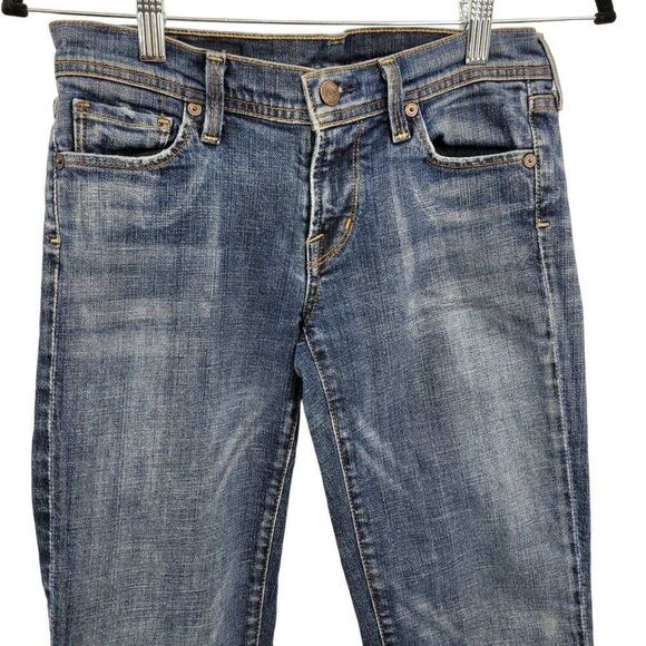 Vintage Citizens of Humanity Jeans 28 Ingrid 002 Stretch Low Waist Flare - Picture 6 of 16